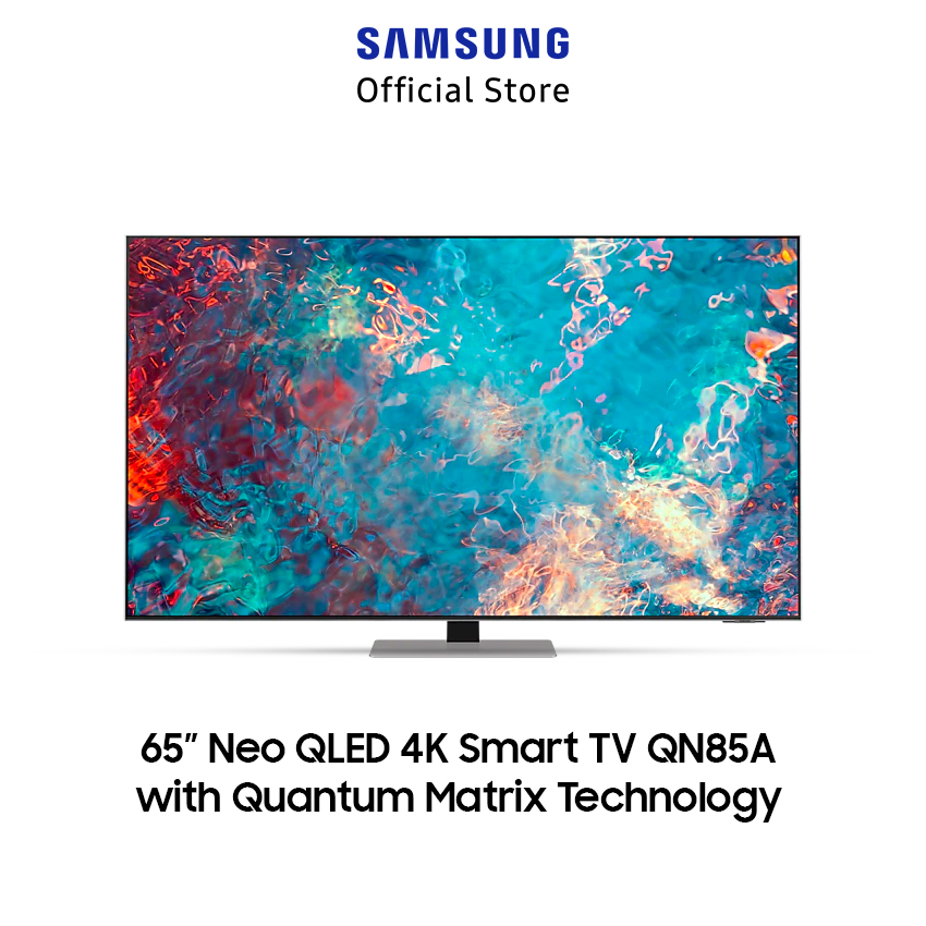 Samsung 65 Neo Qled 4k Smart Tv Qa65qn85aakxxd Shopee Indonesia