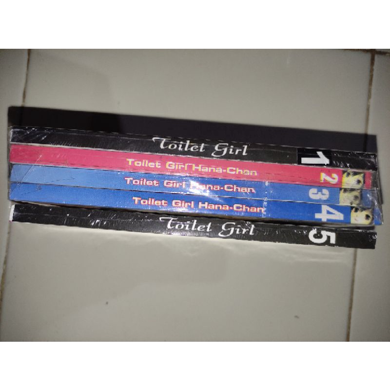 Toilet Girl Hana Chan - Arata Yoshikawa - Buku Komik Set Tamat Volume 1-5 - SEGEL