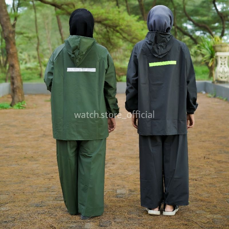 Jas Hujan SHB Raincoat Pria Wanita Dewasa Anti Air Setelan Unisex Tebal Celana Baju Cowok Cewek Terbaik Anti Rembes Seller Axio Tebal Pinguin Elmondo Muslimah Kalong Motor Kelelawar Ponco Anak Jumbo Rok Hitam Bahan Parasut Original Axio Gna Hcs Akula