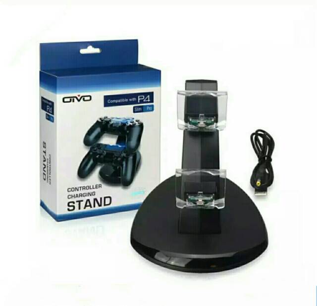 Docking Station USB Dual Charging Dock Stand Stik Stick PS4 OIVO