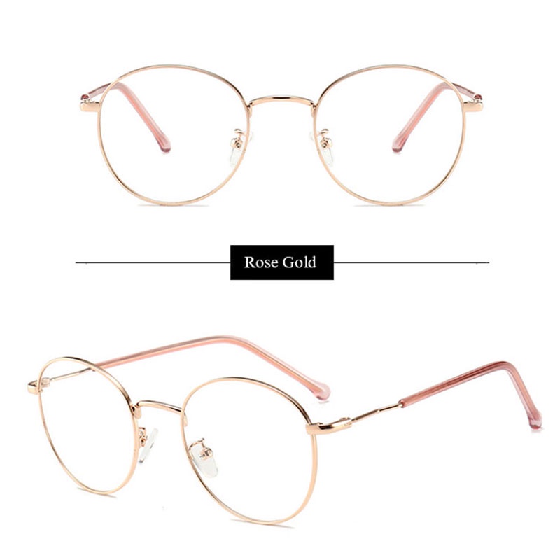 [2 in 1 Photocromic] Kacamata Lensa Photocromic Anti Blue Ray Radiasi Wanita Korea Besi Frame Kacamata Komputer Anti Silau 2 in 1 Potocromic Fotocromik Fashion Anti Sinar Matahari UV400 Kaca Mata Hitam