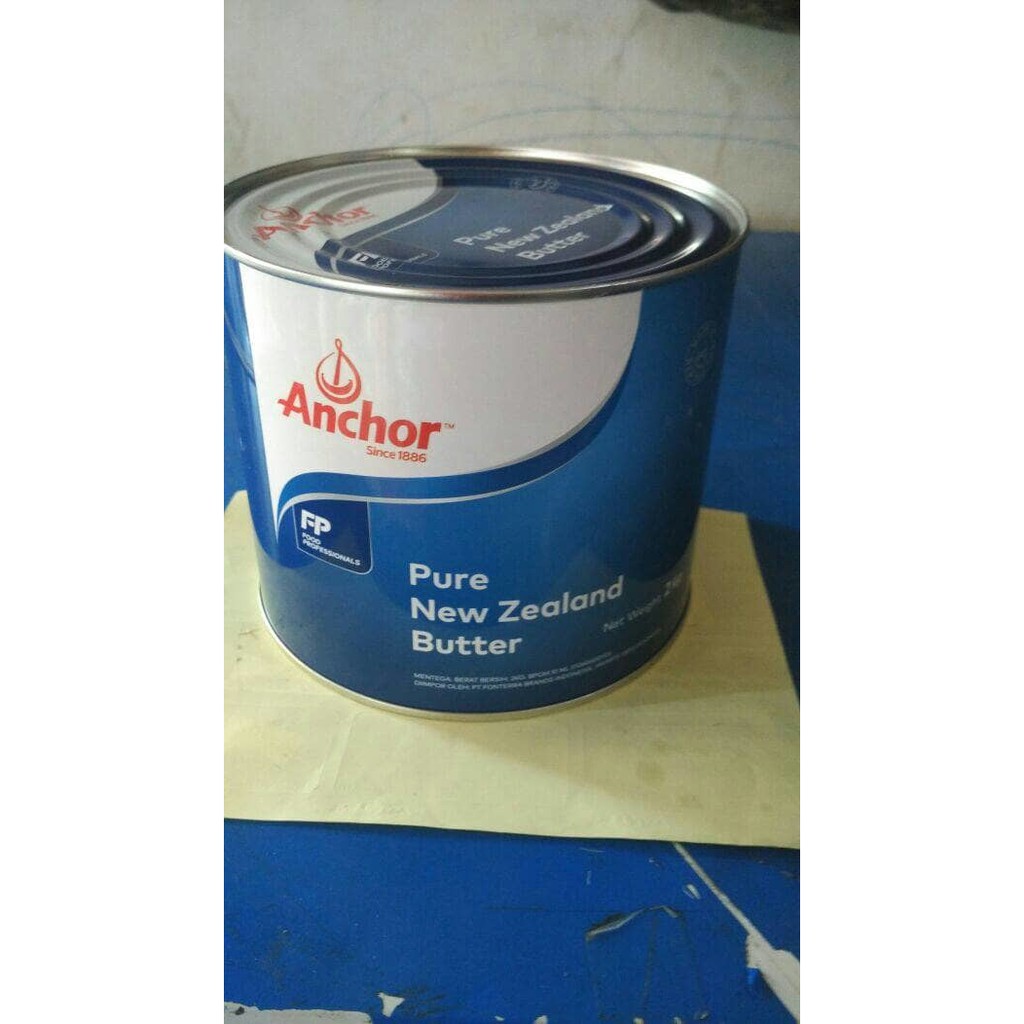 

ANCHOR BUTTER ASIN KALENG 2KG, COCOK UNTUK MASAKAN, CAMPURAN ADONAN CAKE/KUKIS DLL