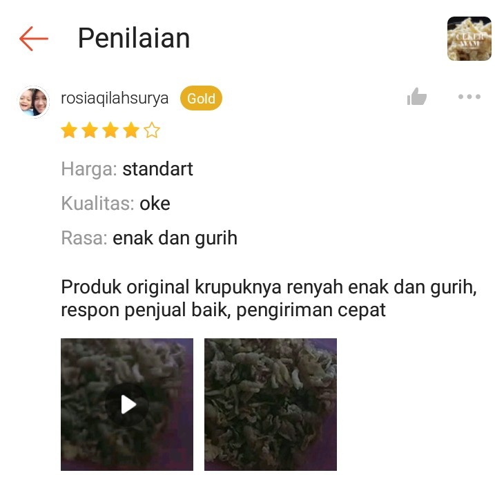 

2Xbtygneal Sakha Snack ) Kerupuk Ceker Ayam 100Gram