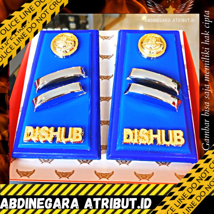 Pangkat Dishub D3 Full Mika Kilap Cod Perlengkapan Dishub Abdinegara Atribut