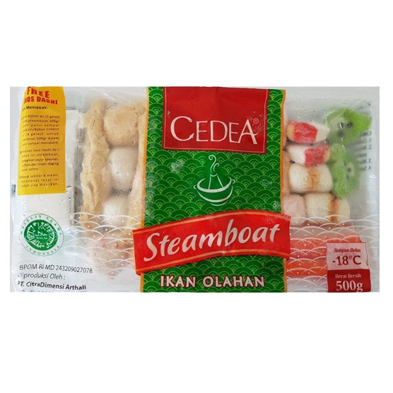 

CEDEA STEAMBOAT SET 500 G