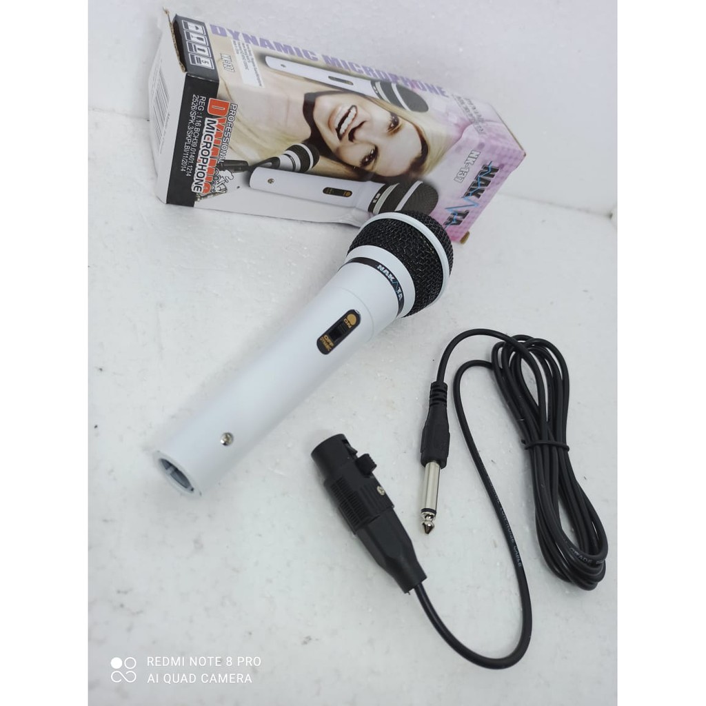 Mic Mik Karaoke Original / Microphone Murah / Mic Kabel