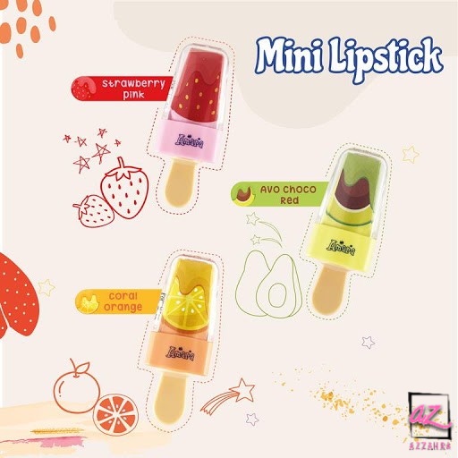 AMARA Mini Lipstick [Lipstik Untuk Anak] - 2,2gr