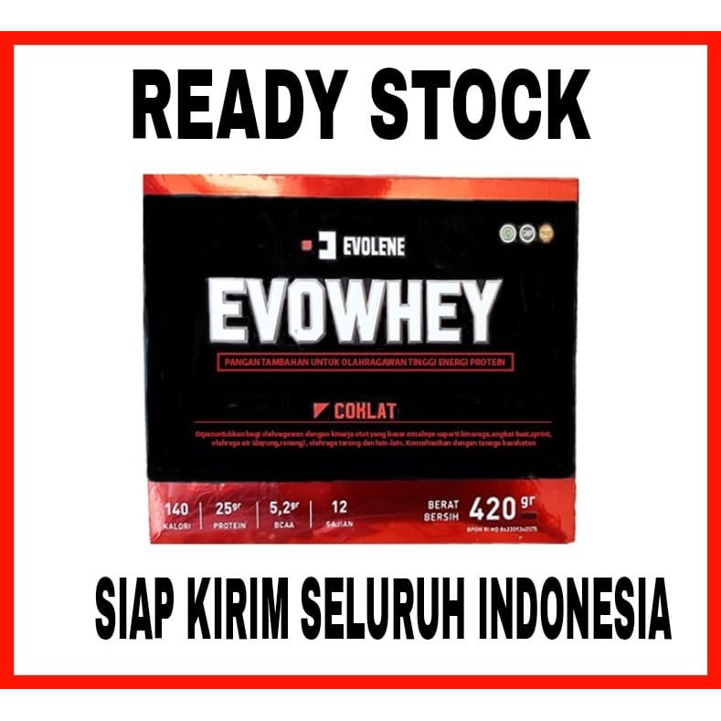 EVOLENE Whey Protein 12 Sachet 456Gram