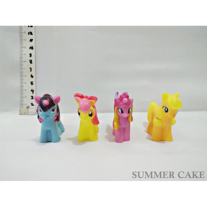 Hiasan Kue / Toppers Kue Little Pony ( Kuda Pony ) Mini Little