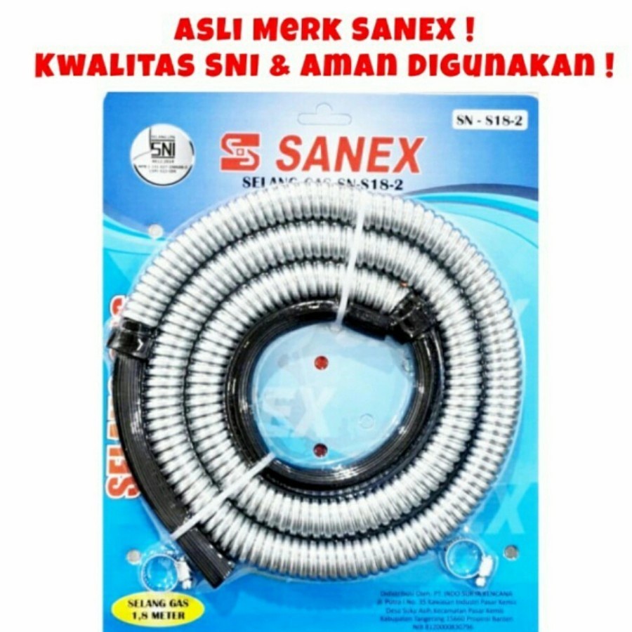 Selang Paket Regulator Destec COM-U12RM + Selang 1,8M original new
