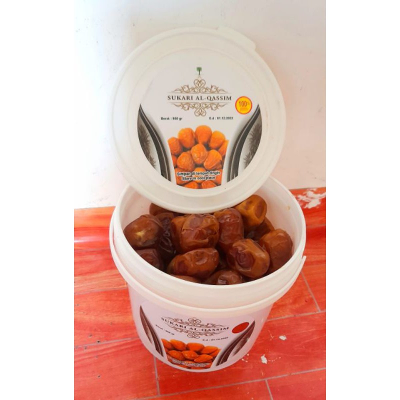

Kurma Sukari Ember | Sukari Al Qosim 850gr | Kurma Sukari | Kurma Basah
