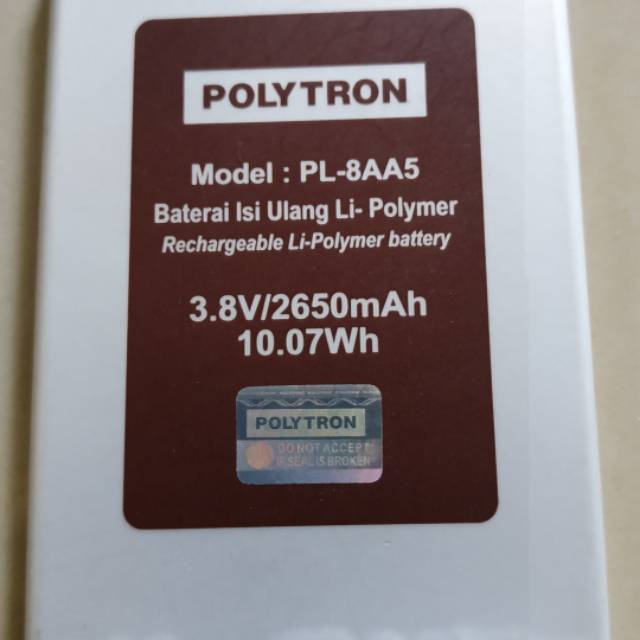 Baterai Original Android Polytron T7 R250a Pl 8aa5 Shopee Indonesia