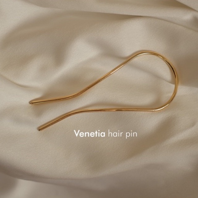 Ark.co - Venetia hair pin aksesoris tusuk rambut konde minimalis