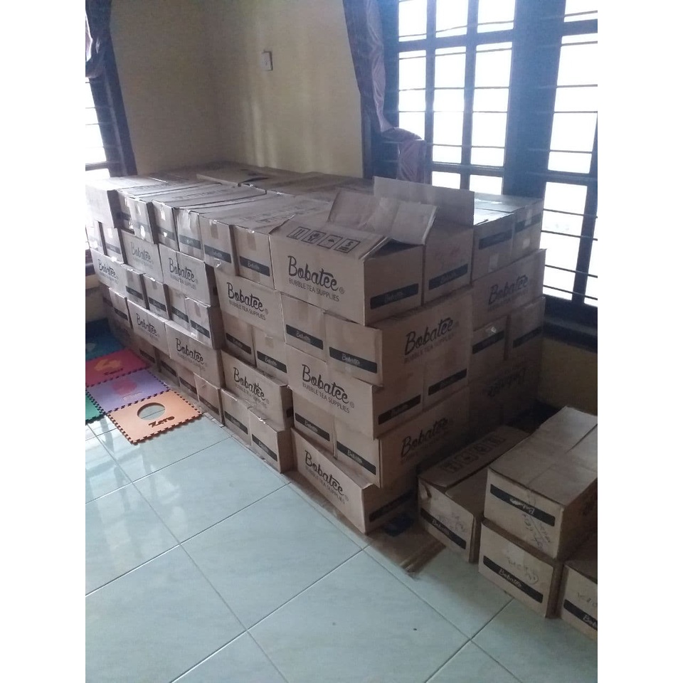 BOBATEE BOBA KARTON DUS KOLI 10 KG BOBATE BOBATEA STARCH BALL BUBBLE TAPIOKA PEARL BOBA INSTAN TOPIN