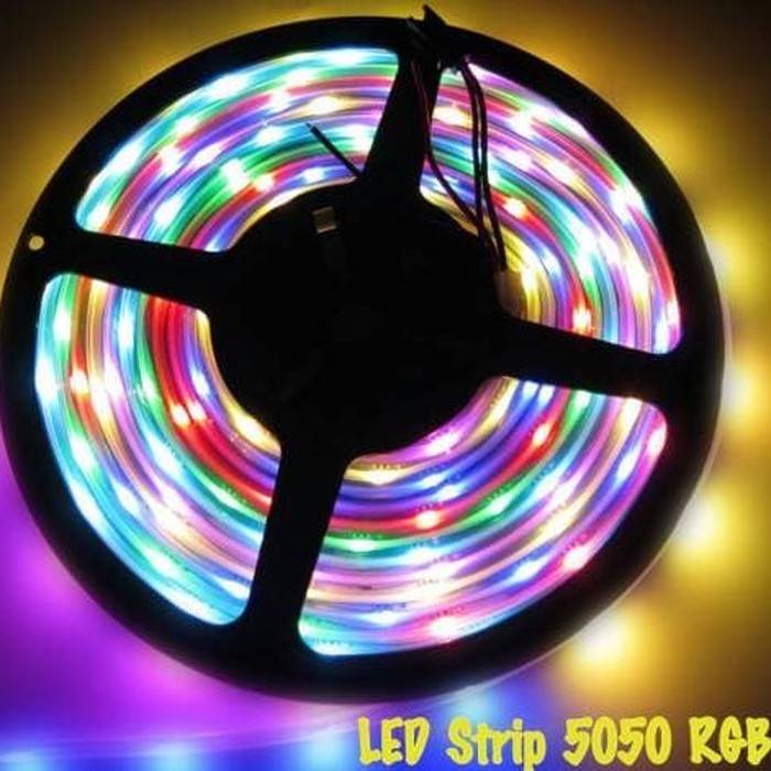 Lampu LED Strip RGB 5050 (isi 5 meter)