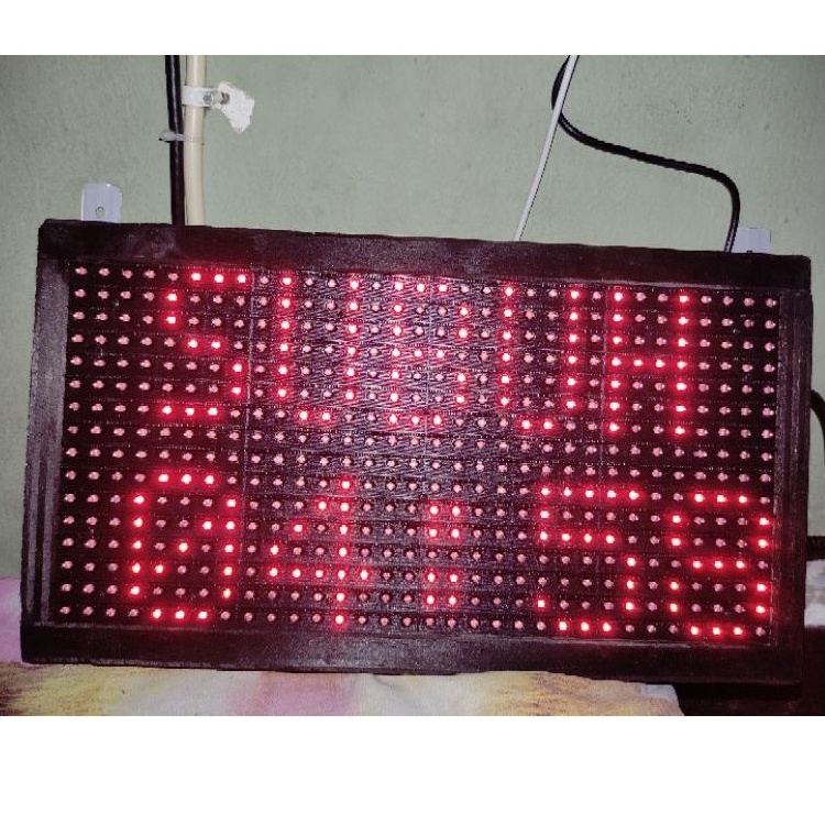 JAM WAKTU SHOLAT 1 PANEL, JAM MASJID