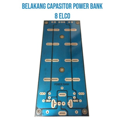 PCB CAPASITOR POWER BANK 8 ELCO PSU 8 ELCO
