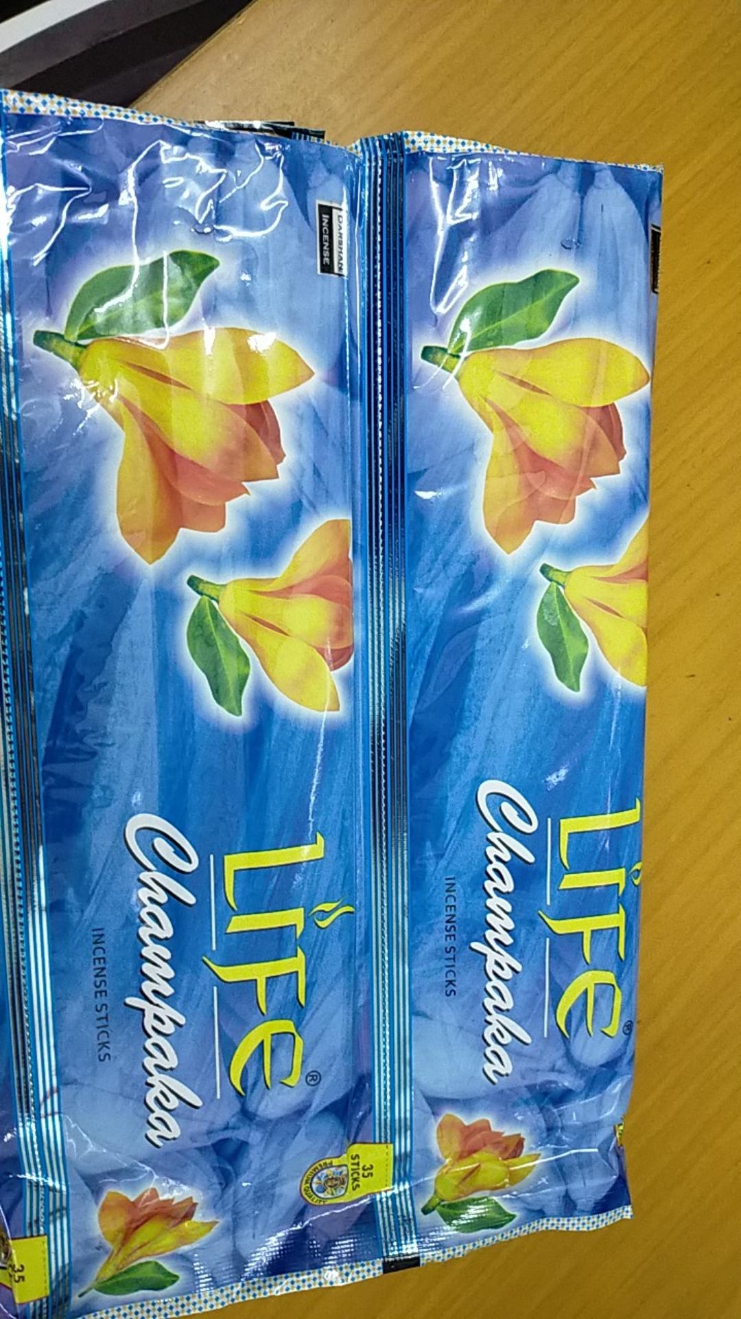 Dupa India (aromaterapi) Pouch Plastic - Darshan Champaka 35 Sticks