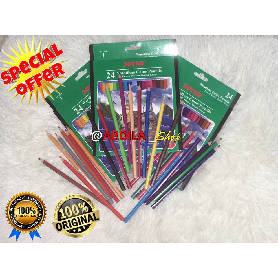 

PROMO PENSIL WARNA JOYKO MURAH MERIAH!!!