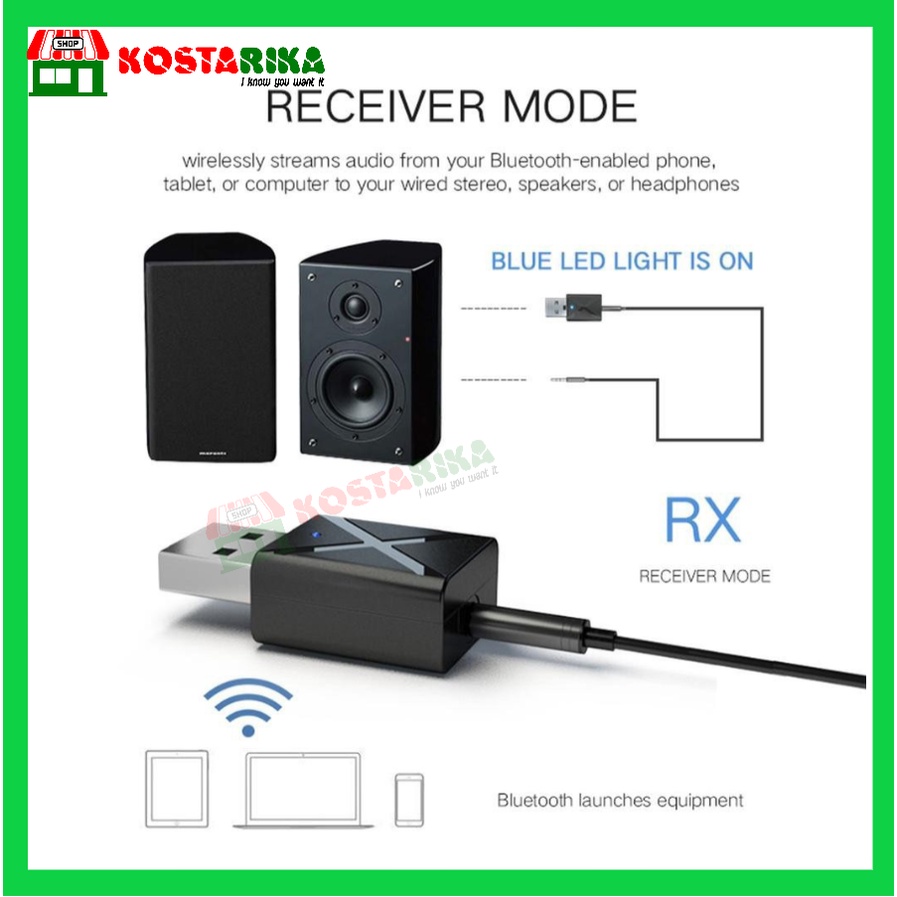 Bluetooth 5.0 A2DP BT600 USB Wireless Audio Transmitter