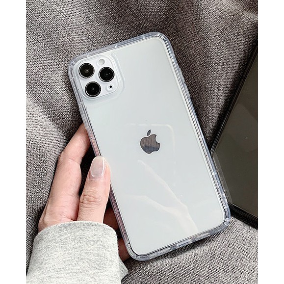 Softcase Transparan Polos  iphone 7+/8+/X/XS/XS MAX/XR/11/11 PRO/11 PRO MAX/12/12 PRO/12 PRO MAX