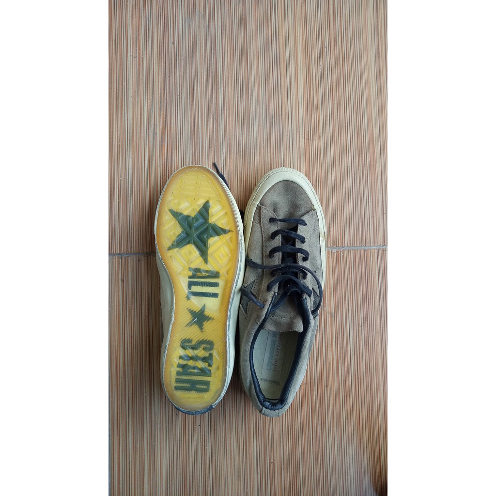 CONVERSE X JOHN VARVATOS ONE STAR PLAYER OX SUESE MILITARY OLIVE