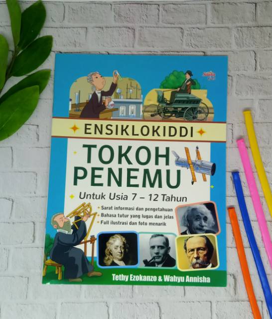 Buku Anak Ensiklokiddi - Tokoh Penemu dan Alat Musik Unik Untuk Usia 7-12 Tahun