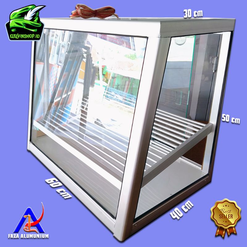 etalase chicken/ etalase kaca/ etalase serbaguna