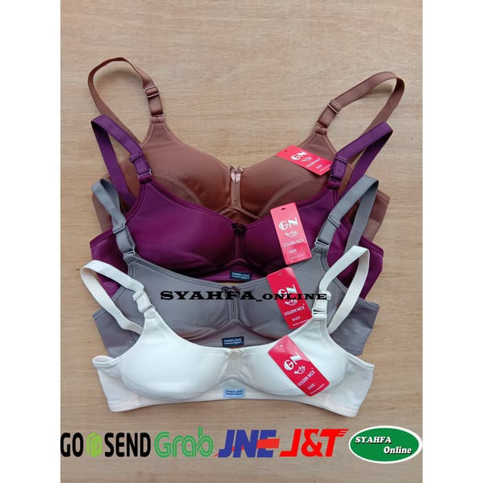 GROSIR - BH SPORT BRA GOLDEN NICK 395 BRA SPORT TANPA BUSA TANPA KAWAT - 34