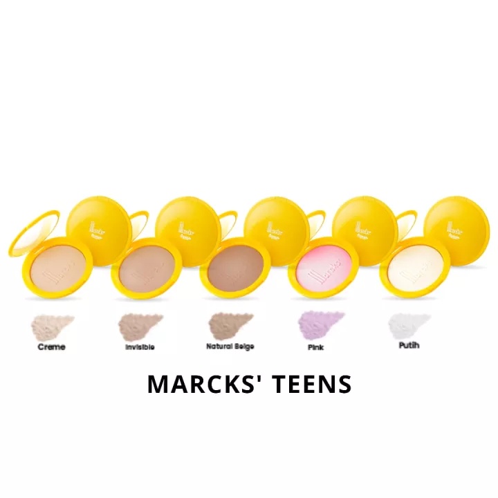 MARCKS Teens Compact Powder Bedak Padat 12gr