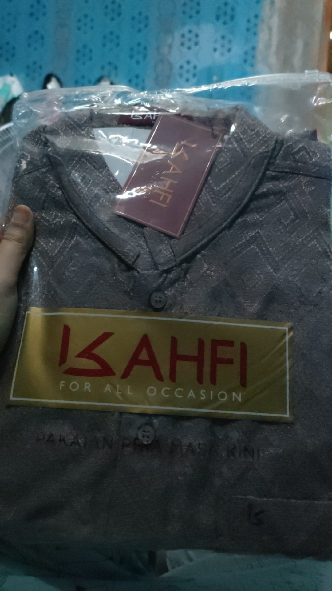 Sarimbit Couple Ethica Original Elfa 187 Taupe Grey