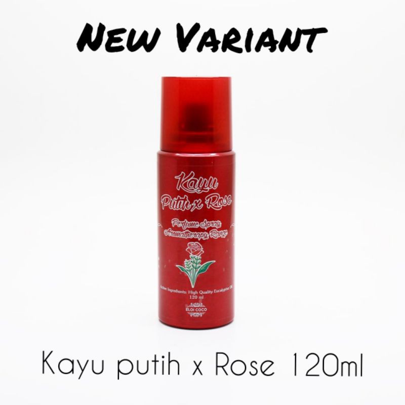 Minyak kayu putih spray aromatherapy rose( Disinfectant )