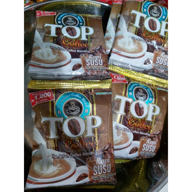 

TOP Kopi Susu 3in1 (1renceng = 12sachet)