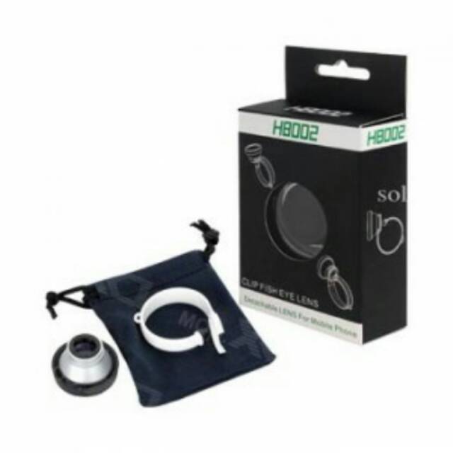 H8002 Universal Clip-On Fish Eye Lens