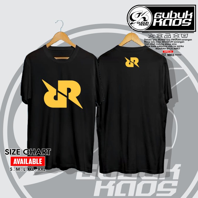 BAJU KAOS LOGO RRQ ESPORT SQUAD GAME MOBILE LEGENDS - GUBUK.KAOS