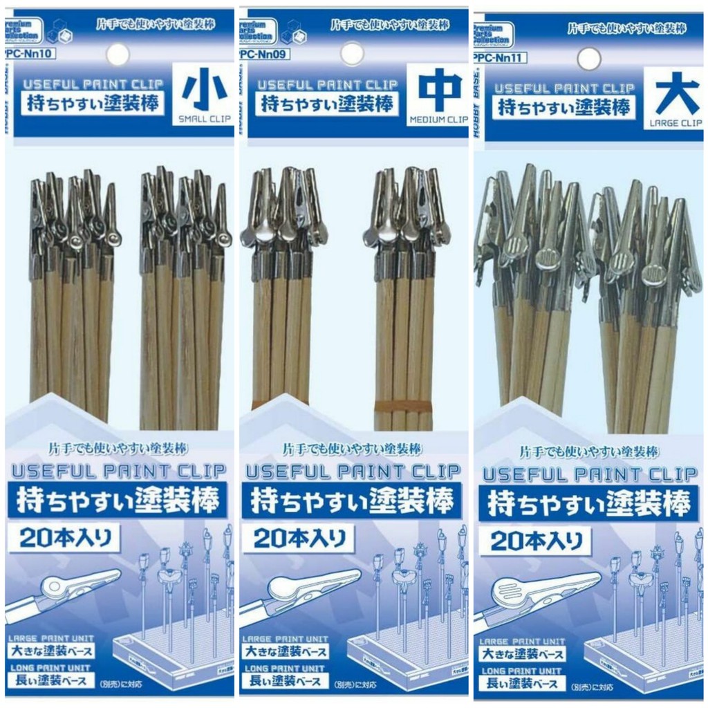 

Hobby Base Premium Painting Clip Paint Grip Capit Buaya Small Medium Large