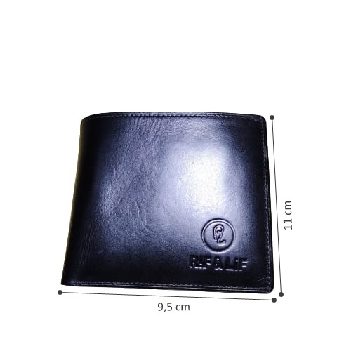 Dompet pria cowok terbaru bahan kulit original asli kekinian 2021 / Dompet distro laki-laki murah keren warna hitam elegan dan gaya ukuran kecil