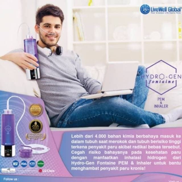 Kesehatan - Hydrogen Fontaine Pem & Inhaler (Hidrogen Fontaine) Lwg