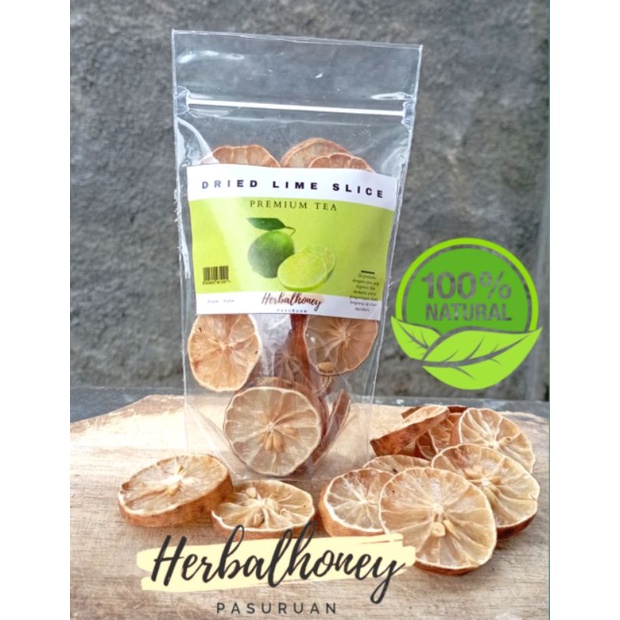 

Dried Lime Slice Premiun Tea/Jeruk nipis kering iris