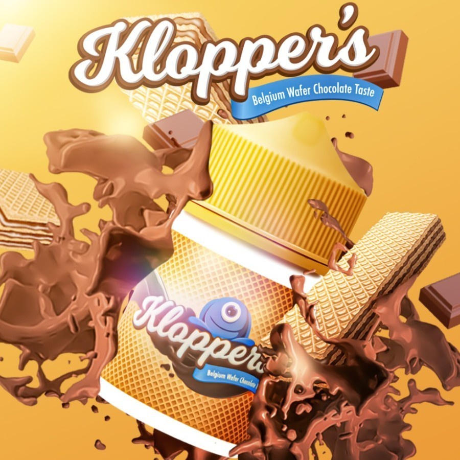 KLOPPERS BELGIUM WAFER CHOCOLATE BY INDONESIAN JUICES 6MG 60ML