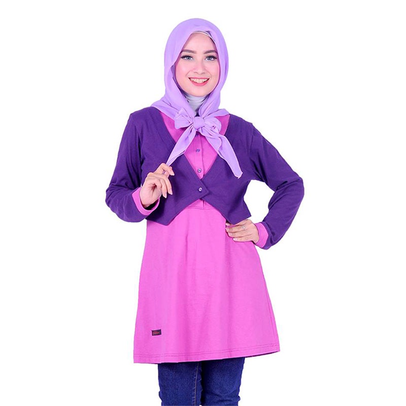 ATASAN MUSLIM WANITA  / RAHNEM  AT - 1346 / FASHION MUSLIM