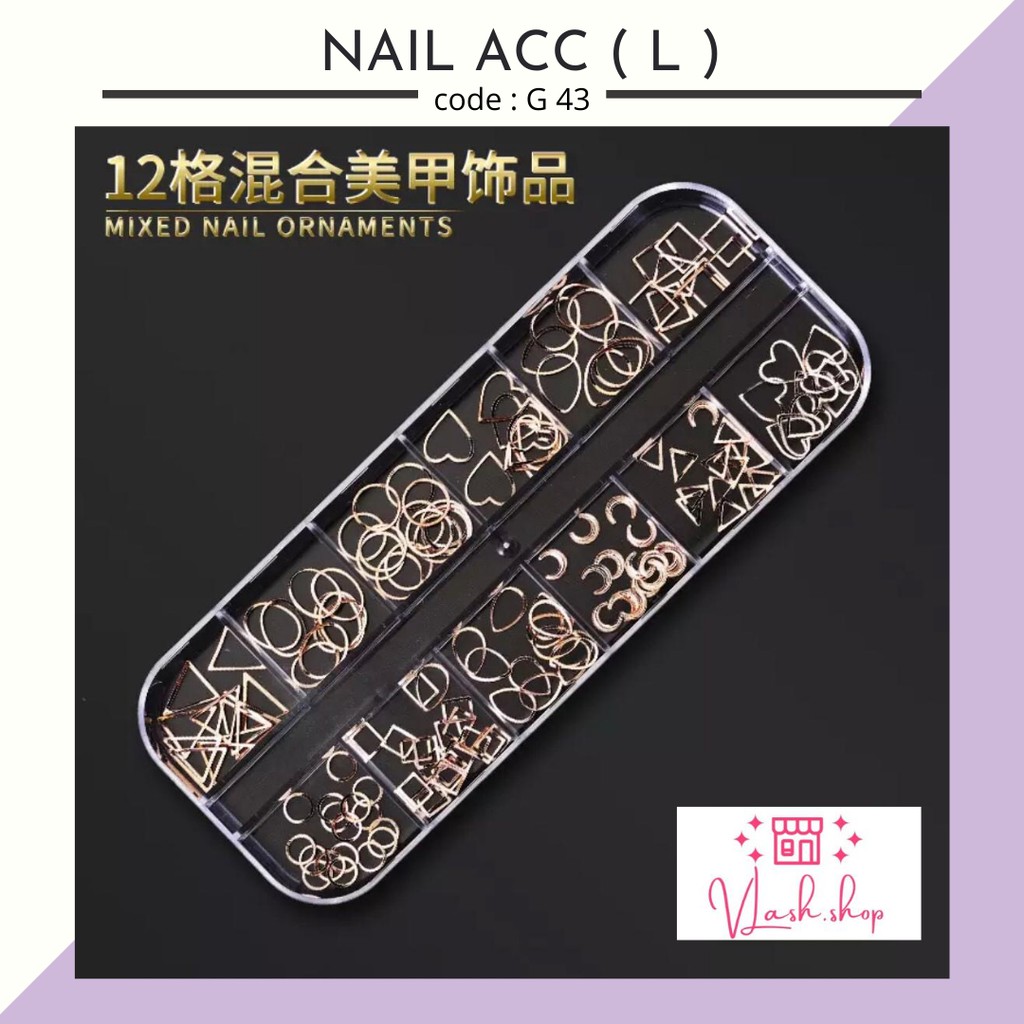 31 - 48 - NAIL ACCESORIES - HIASAN PERMATA KUKU