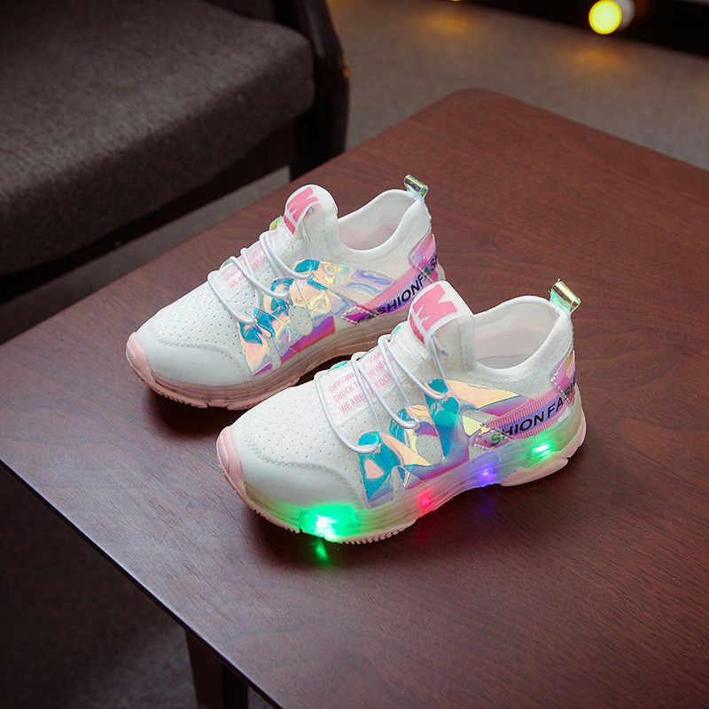 SEPATU LED ANAK SHINE BLING BLING
