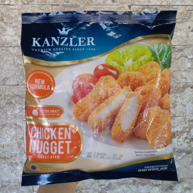

Kanzler Chicken Nugget 450 gram ce