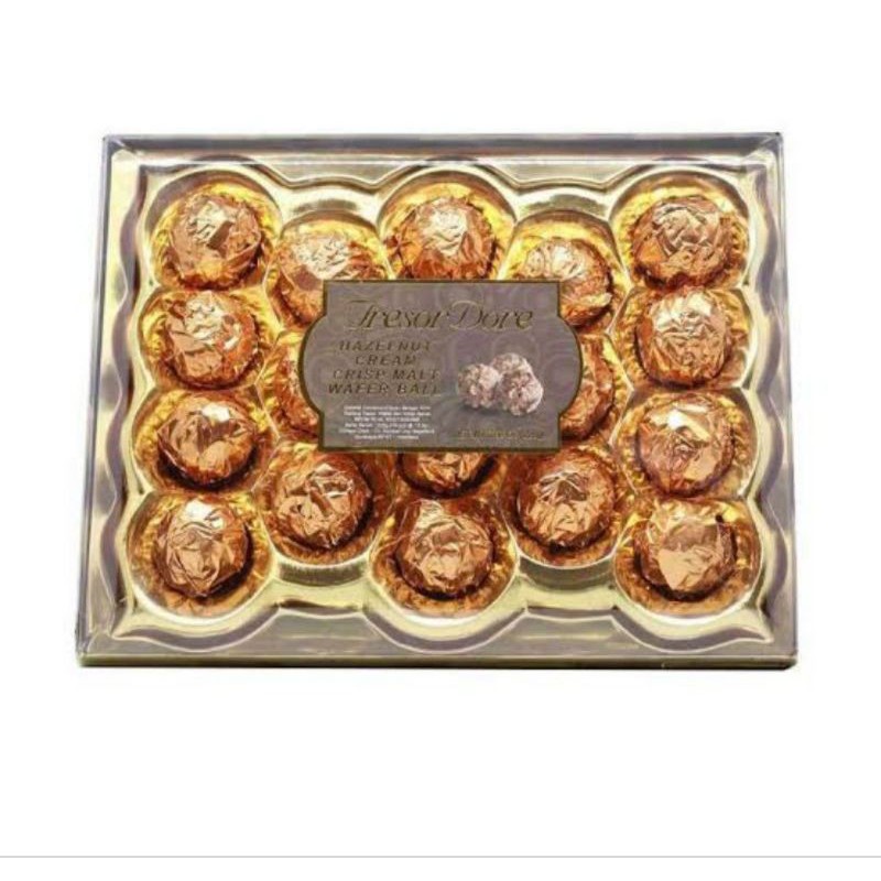 

Tresor Dore Hazelnut Crispy T18/Chocolate Import