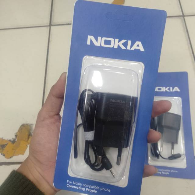 charger nokia colokan kecil N95 N70 N73 2700 6300 1661 105 dll cager carger cas casan tc