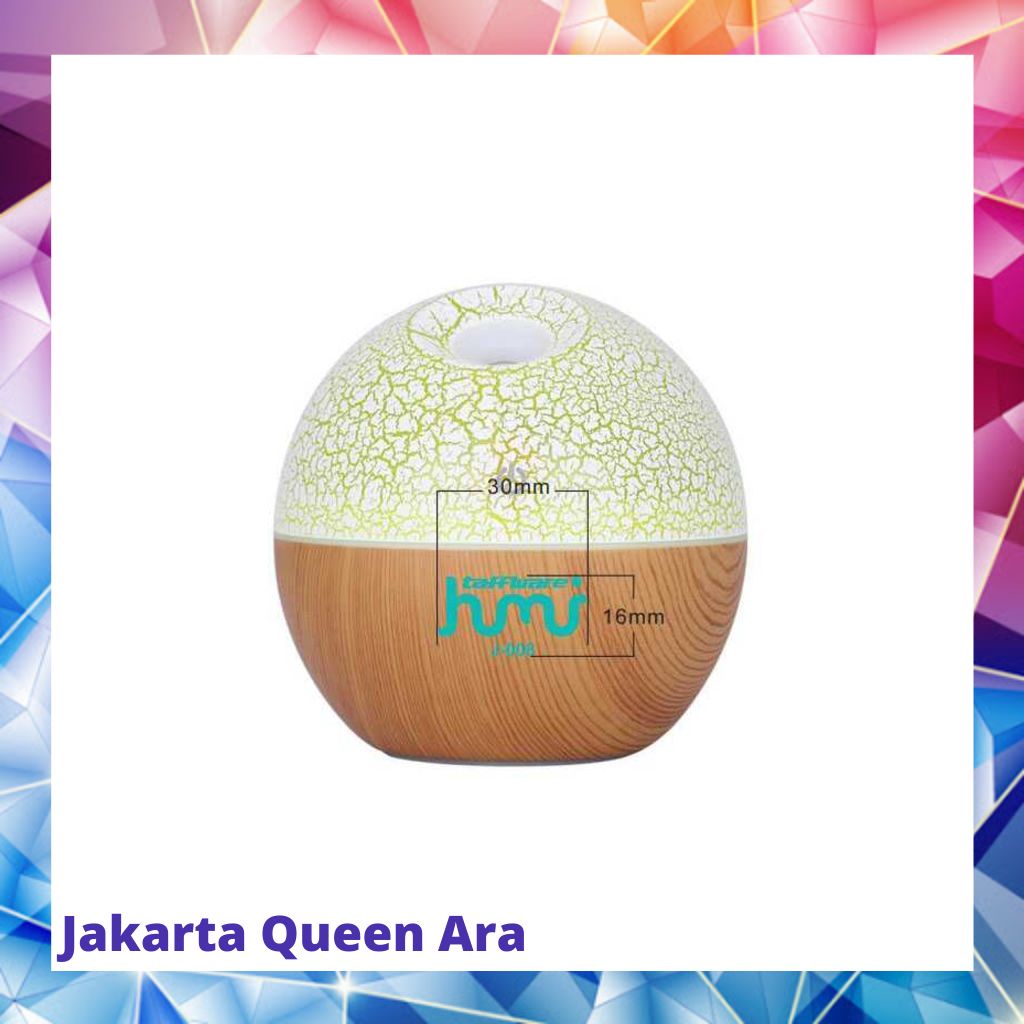 Taffware Air Humidifier Ultrasonic Aromatherapy RGB Light 130ml J-00