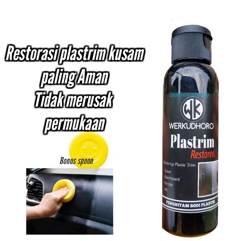 Penghitam dashboar Plastrim restorer