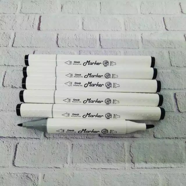 

Spidol Grasp Marker 120 Black