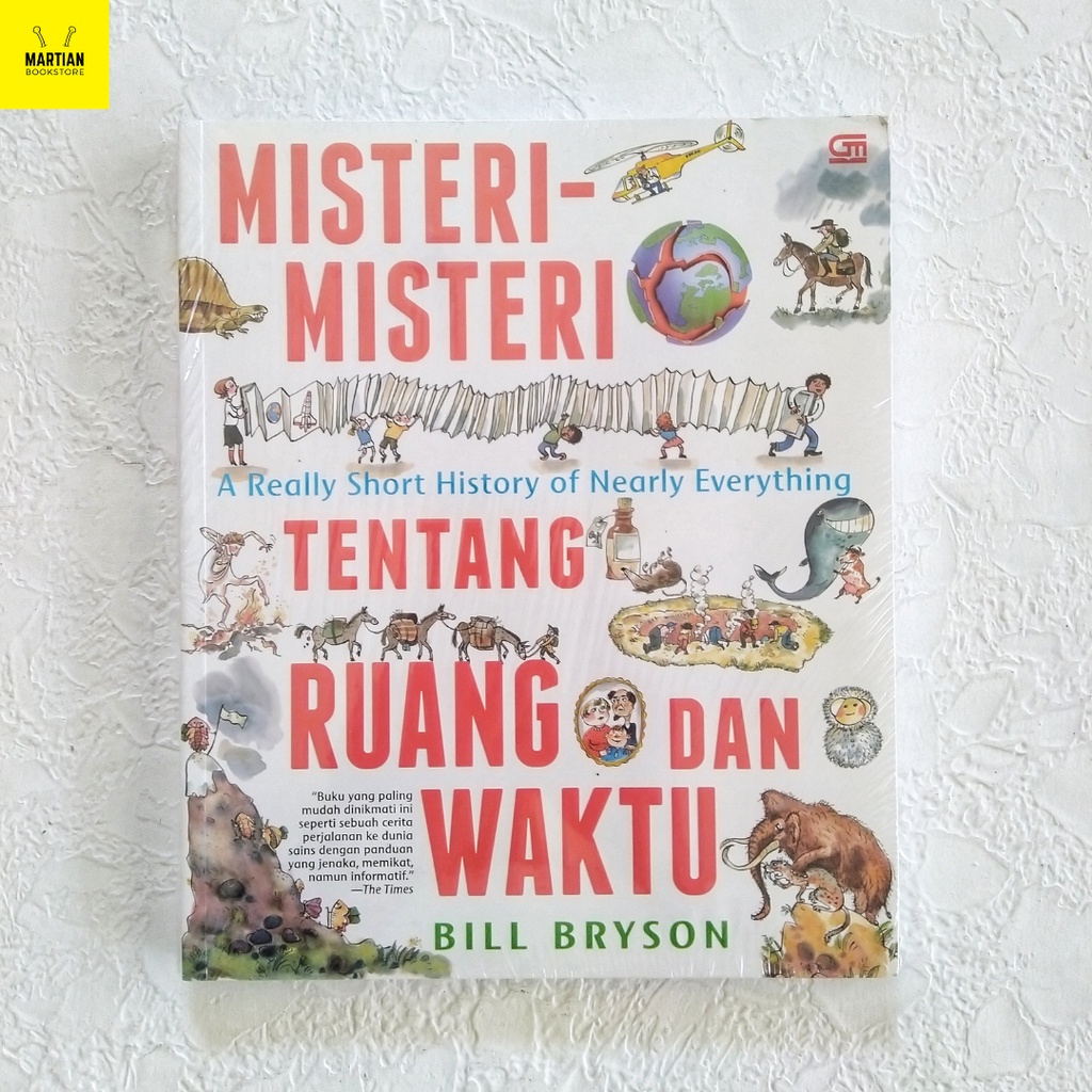 Buku Anak Misteri-Misteri Tentang Ruang dan Waktu - Bill Bryson
